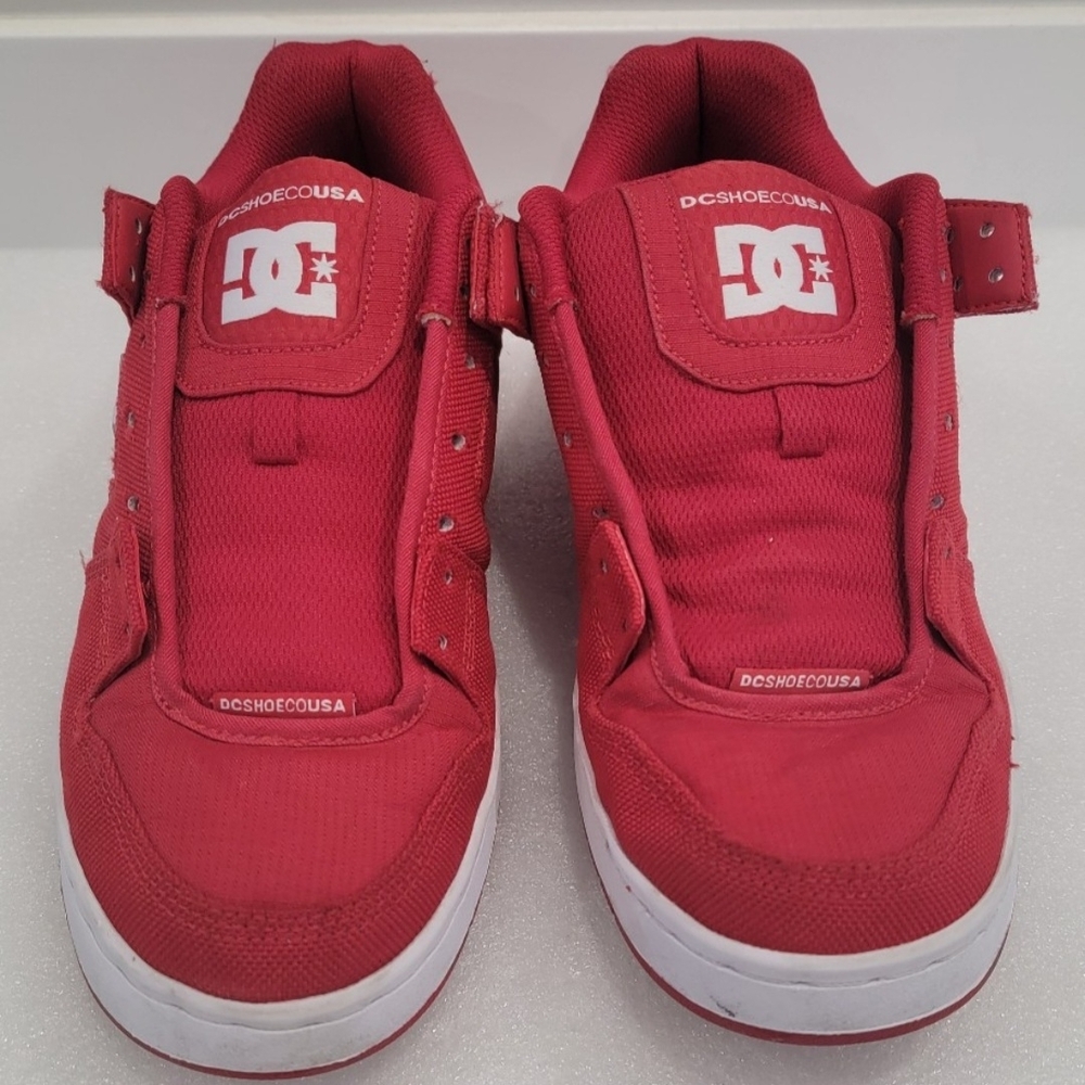 DC Men's Bold Red Sneakers